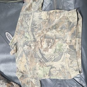 Turtleneck camo sweatshirt